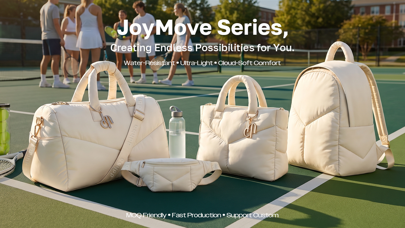 DDHBA 2026 Summer New Arrivals JoyMove Athleisure Puffy Bag Collection, Launching on June 1st