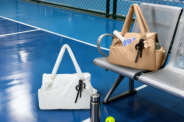 The pickleball tote bag is a perfect combination of sports and fashion