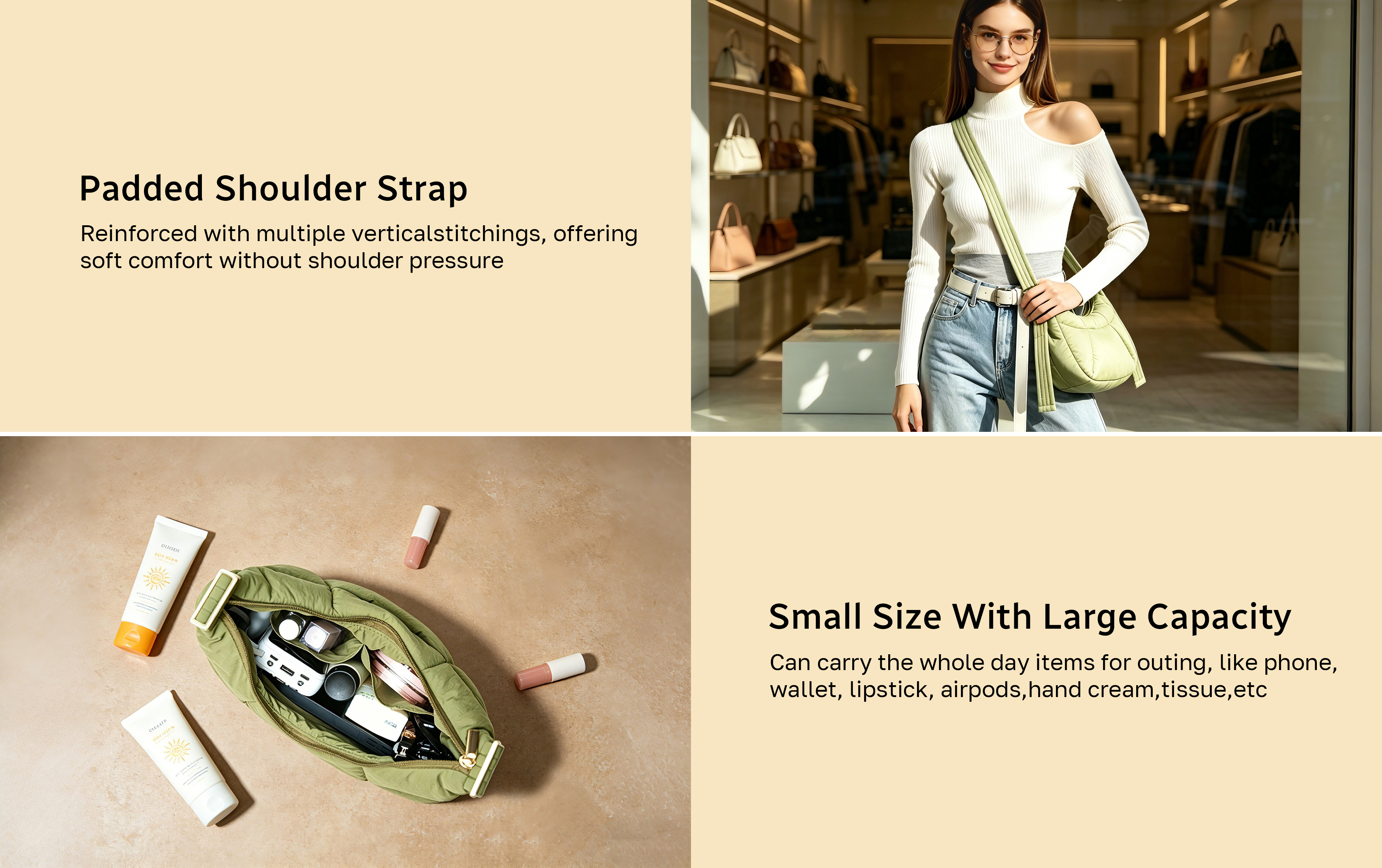 Ice Cream Luna Bag LNB-005 Features
