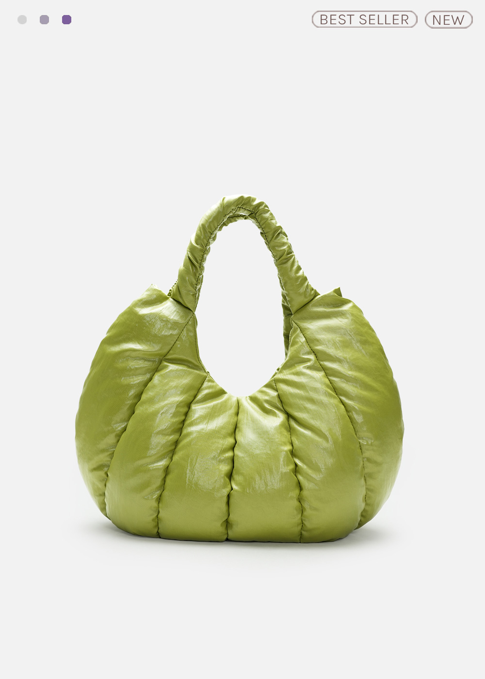 Pumpkin Puffy Tote Bag PTB-0007