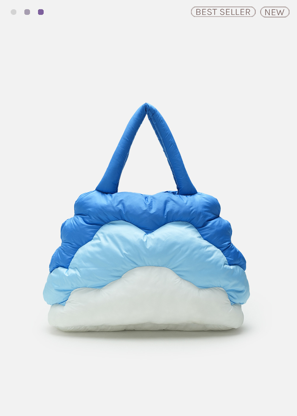 Recycled Nylon Cloud Tote Bag PTB-0144