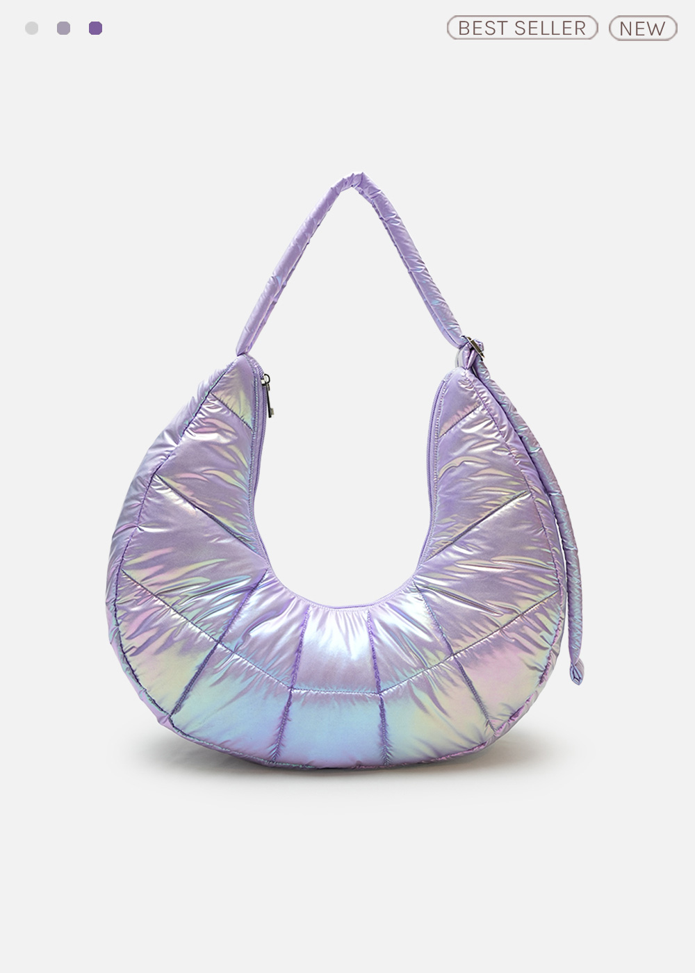 Iridescent U Hobo Bag PTB-0213-S