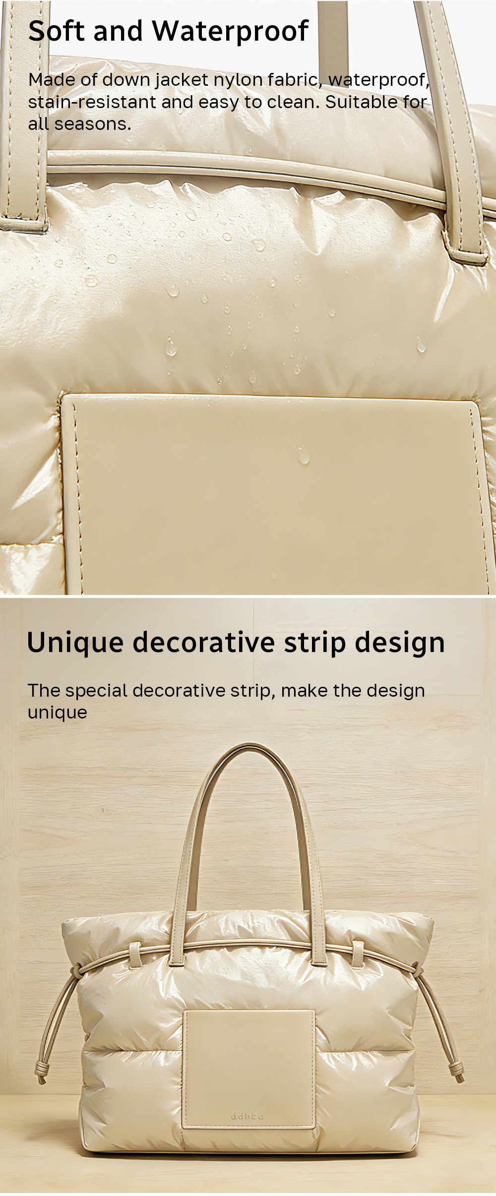 Lumina All-Day Tote Bag PTB-0331 Features